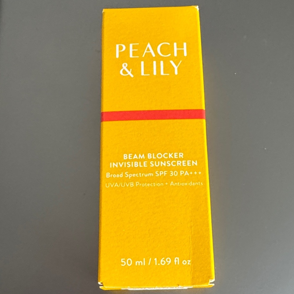 Peach & Lily Beam Blocker Invisible Sunscreen